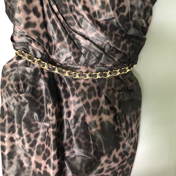 MOSCHINO cheapandchic leopard mini dress - Picture 2 of 8